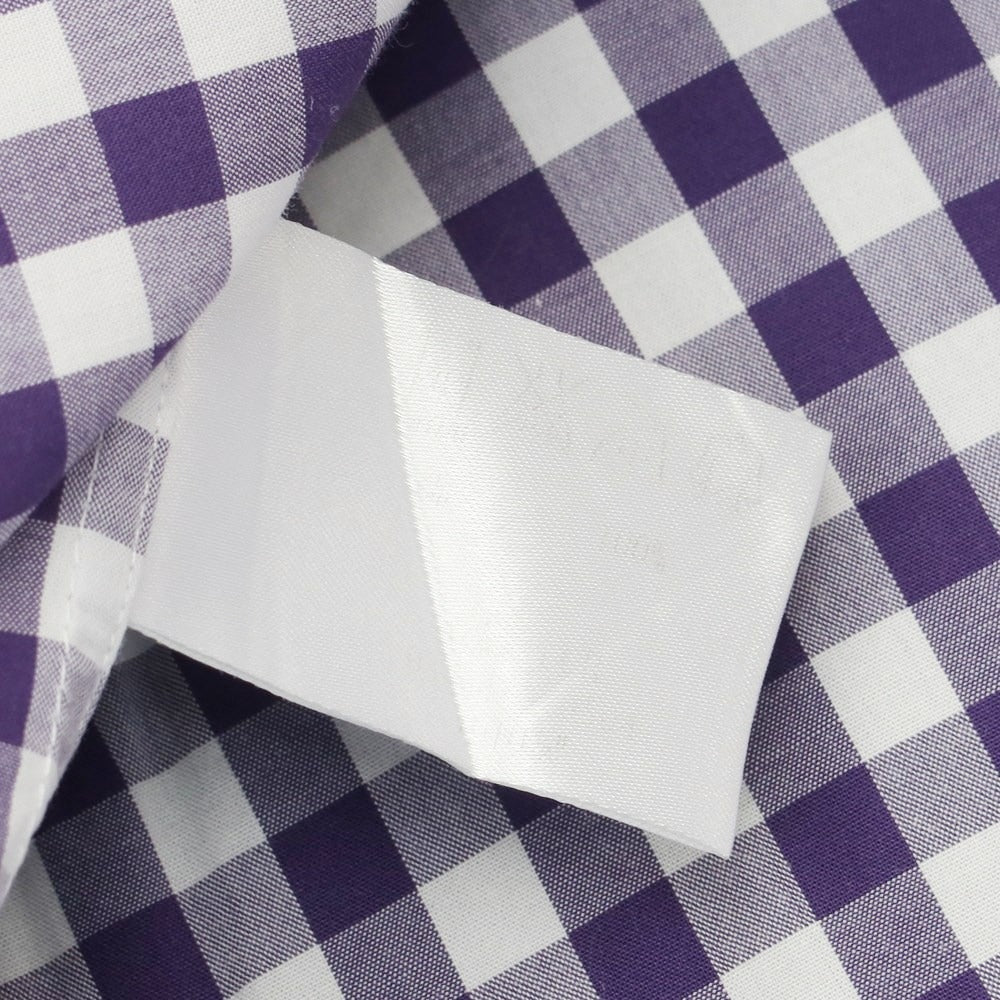 [Used] Italstyle Check Casual Shirt Purple x White [Size 37] [PUP] [S/S/A/W] [Condition Rank B] ​​[Men&