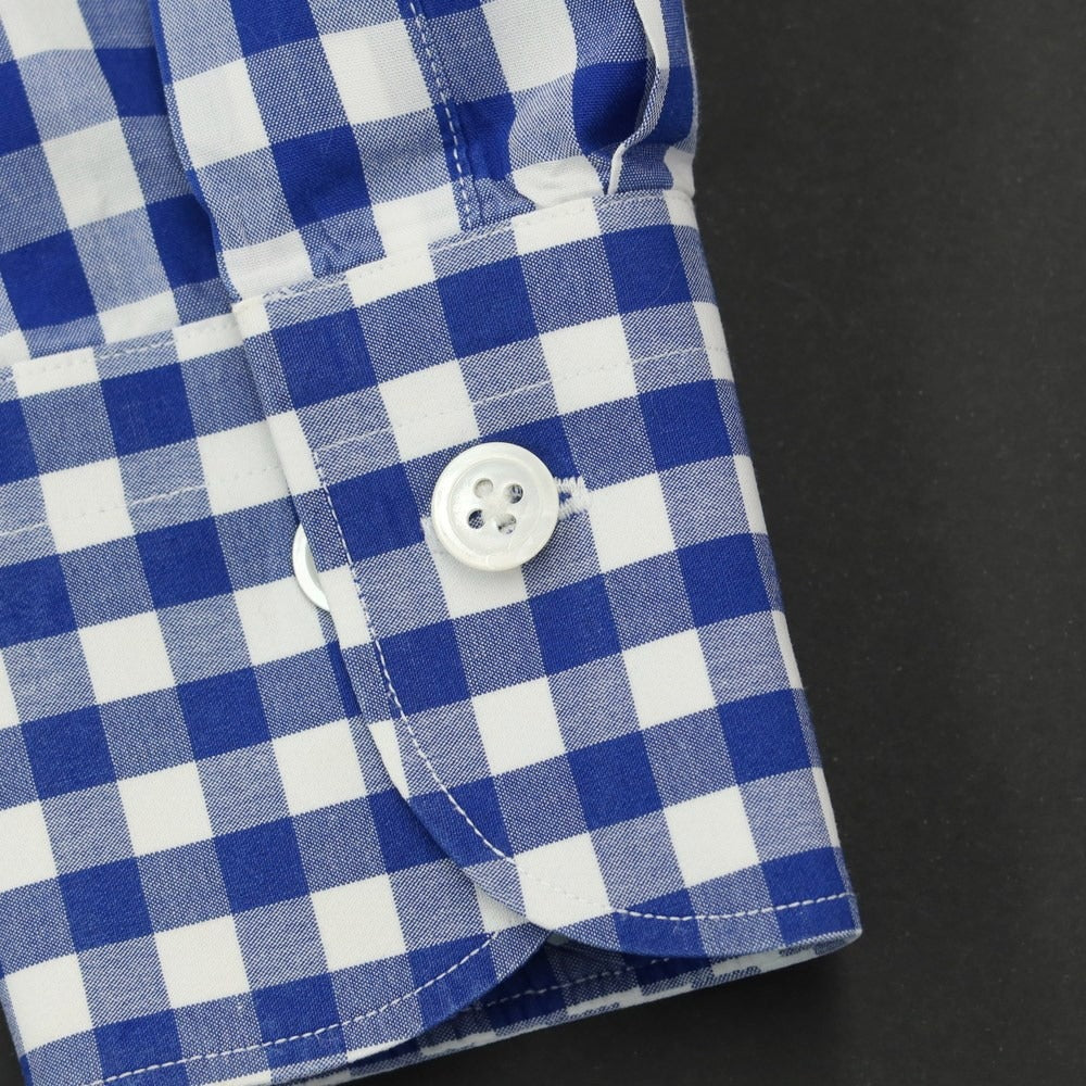 [Used] Italstyle ITAL STYLE Check Casual Shirt Blue x White [Size 37] [BLU] [S/S/A/W] [Condition Rank B] ​​[Men&