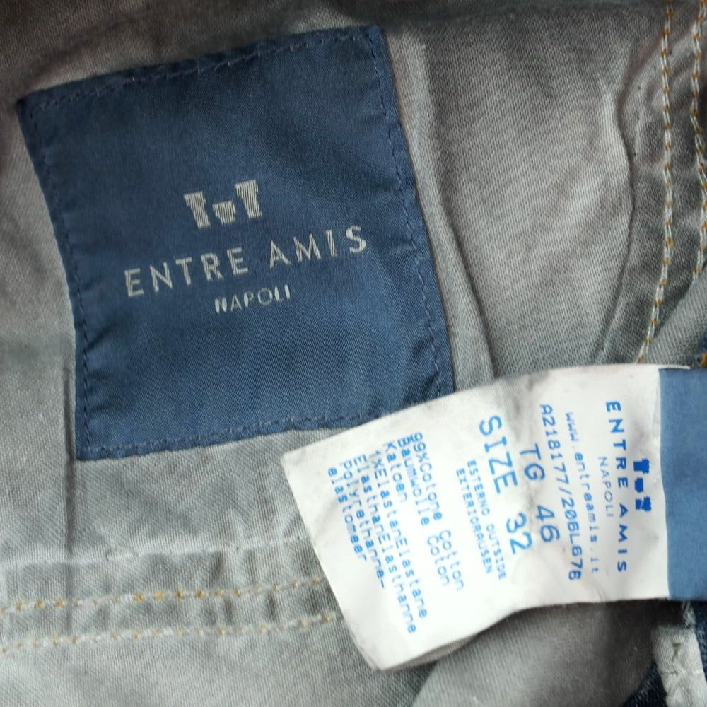 [Used] ENTRE AMIS stretch jeans denim pants grayish navy [size 32] [GRY] [S/S/A/W] [Condition rank B] ​​[Men&