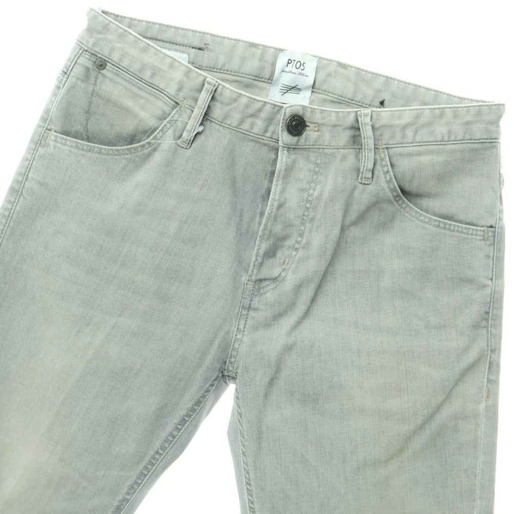 [Used] PT05 REGGAE Stretch Jeans Denim Pants Light Gray [Size 30] [GRY] [S/S/A/W] [Condition Rank B] ​​[Men&