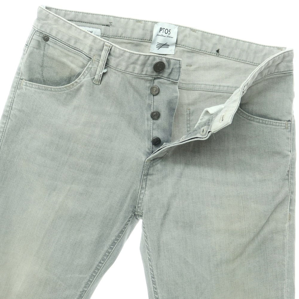 [Used] PT05 REGGAE Stretch Jeans Denim Pants Light Gray [Size 30] [GRY] [S/S/A/W] [Condition Rank B] ​​[Men&