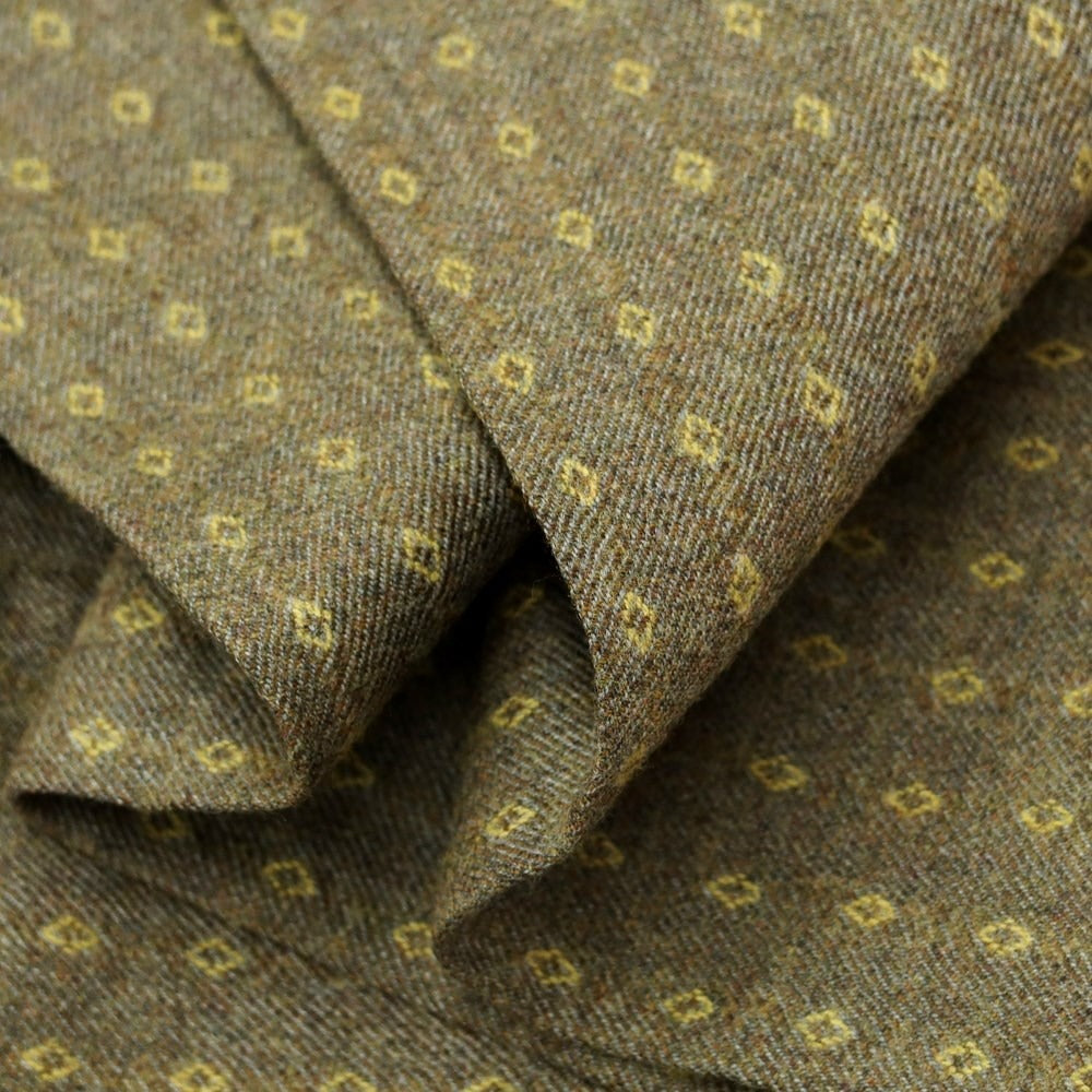 [Used] SANTANIELLO Wool Casual Slacks Pants Grayish Ocher [Size 44] [KAK] [A/W] [Condition Rank A] [Men&