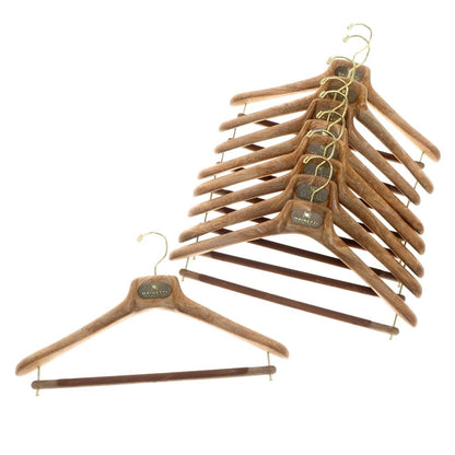 [Used] Mainetti Suit Hanger Set of 9 Brown [BRW] [S/S/A/W] [Condition Rank A] [Men&
