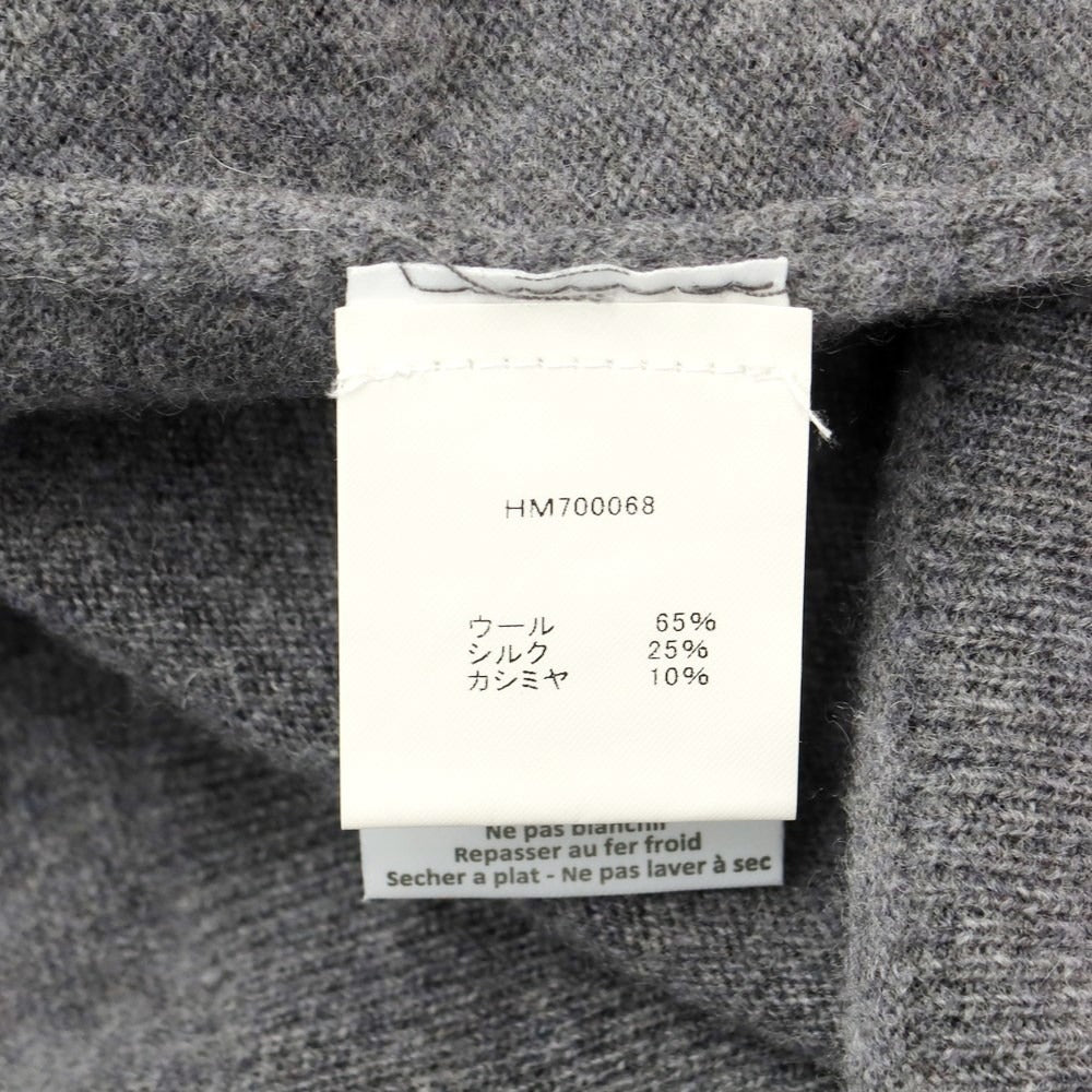 [Used] Hackett London High Gauge Wool Silk Cashmere V-neck Knit Grey [Size S] [GRY] [A/W] [Condition Rank A] [Men&