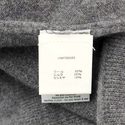 [Used] Hackett London High Gauge Wool Silk Cashmere V-neck Knit Grey [Size S] [GRY] [A/W] [Condition Rank A] [Men&