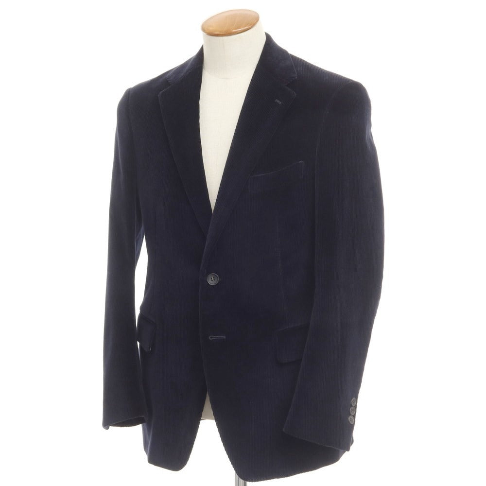 [Used] [Unused] EDIFICE rue ​​de seine Cotton Corduroy Casual Jacket Navy [Size 38] [NVY] [A/W] [Condition Rank S] [Men&