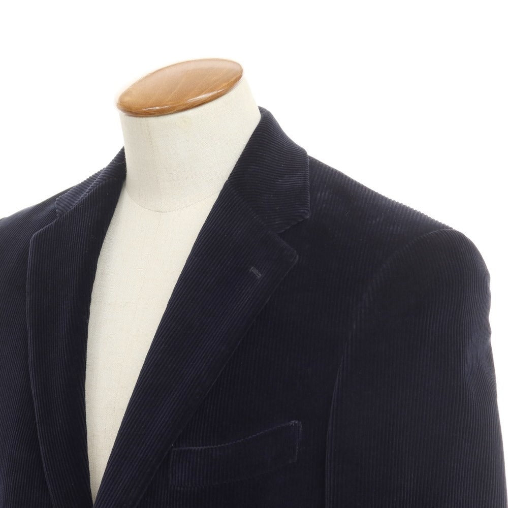 [Used] [Unused] EDIFICE rue ​​de seine Cotton Corduroy Casual Jacket Navy [Size 38] [NVY] [A/W] [Condition Rank S] [Men&