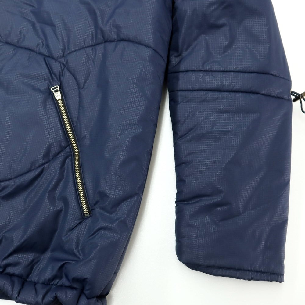 [Used] LABRUM LONDON nylon zip-up padded blouson
 Navy [Size M] [NVY] [A/W] [Condition Rank C] [Men&