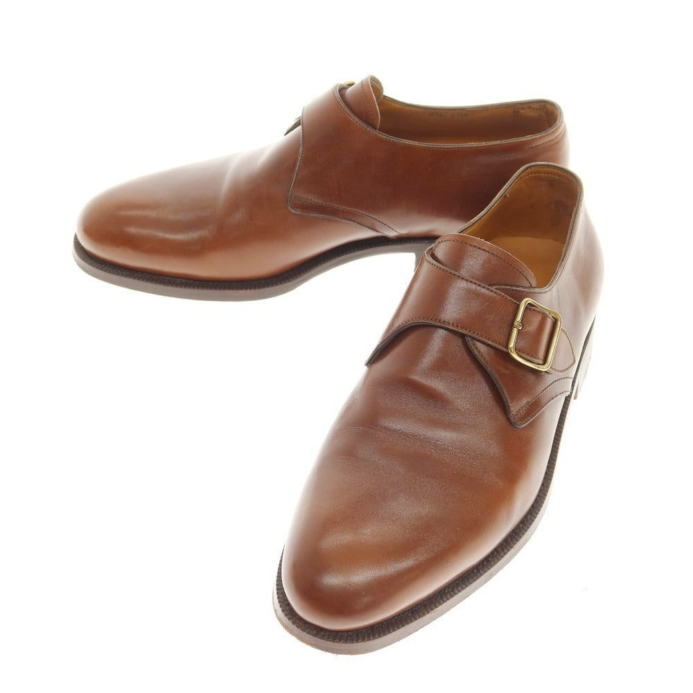 [Used] BONORA 1234 Single Monk Dress Shoes Brown [Size 5] [BRW] [S/S/A/W] [Condition Rank B] ​​[Men&