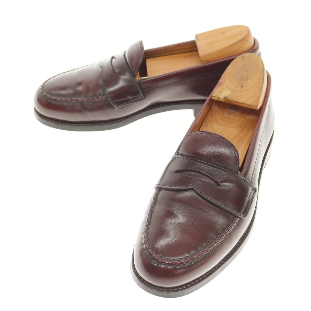 [Used] Alden 984 Oiled Leather Coin Loafers Burgundy [Size 6] [BRW] [S/S/A/W] [Condition Rank C] [Men&