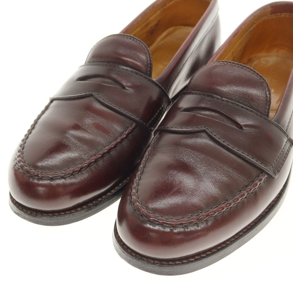 [Used] Alden 984 Oiled Leather Coin Loafers Burgundy [Size 6] [BRW] [S/S/A/W] [Condition Rank C] [Men&