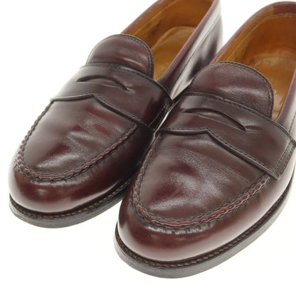 [Used] Alden 984 Oiled Leather Coin Loafers Burgundy [Size 6] [BRW] [S/S/A/W] [Condition Rank C] [Men&