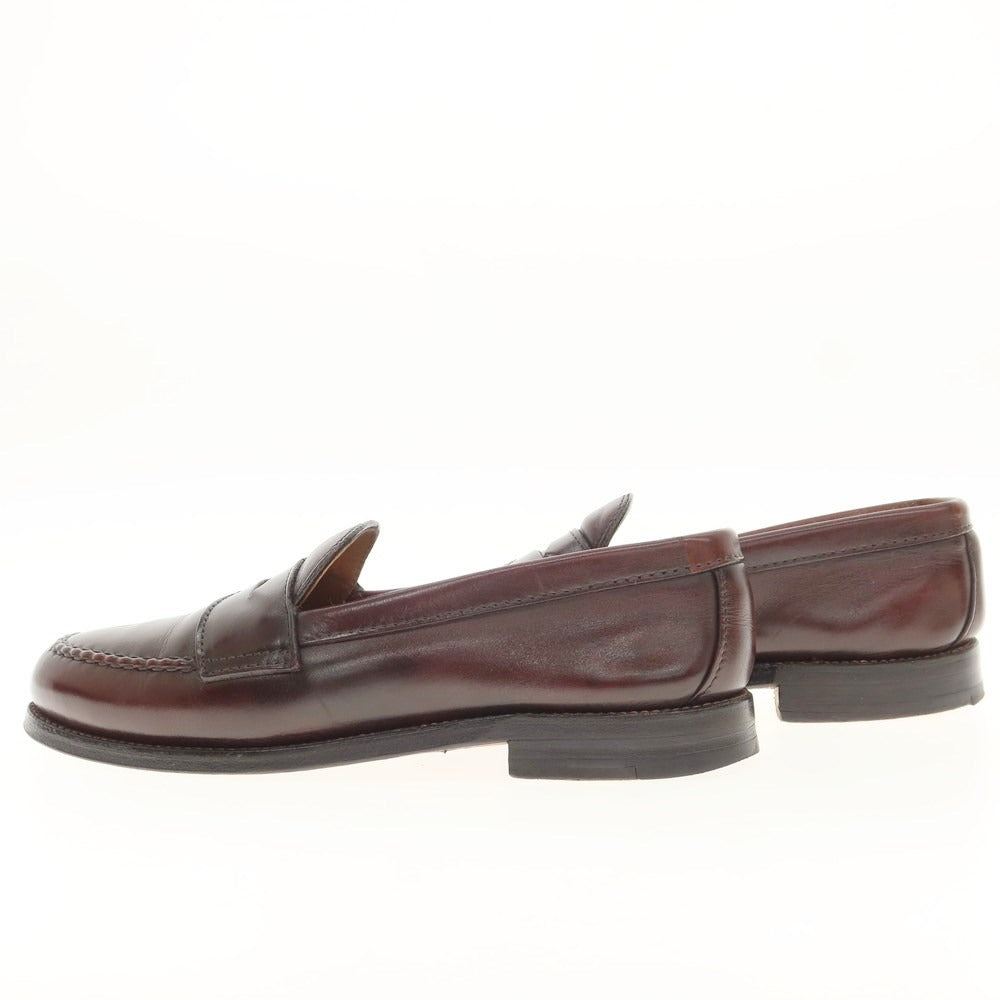 [Used] Alden 984 Oiled Leather Coin Loafers Burgundy [Size 6] [BRW] [S/S/A/W] [Condition Rank C] [Men&
