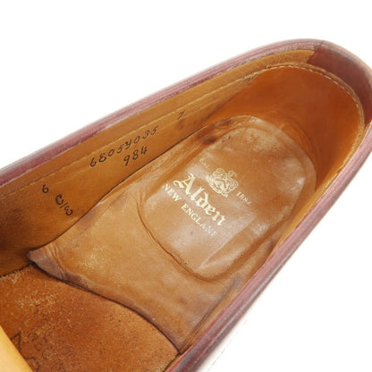 [Used] Alden 984 Oiled Leather Coin Loafers Burgundy [Size 6] [BRW] [S/S/A/W] [Condition Rank C] [Men&
