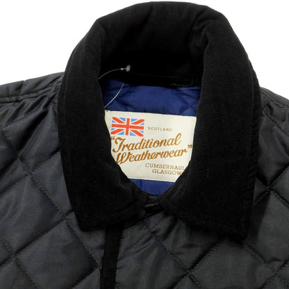 [Used] Traditional Weatherwear Polyester Quilted Coat Black [Size 38] [BLK] [A/W] [Condition Rank B] ​​[Men&