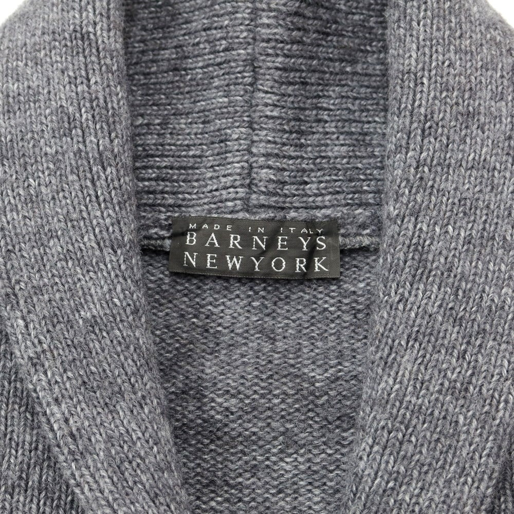 [Used] Barneys New York BARNEYS NEWYORK Mid-gauge shawl collar cardigan, gray [Size 52] [GRY] [A/W] [Condition Rank C] [Men&