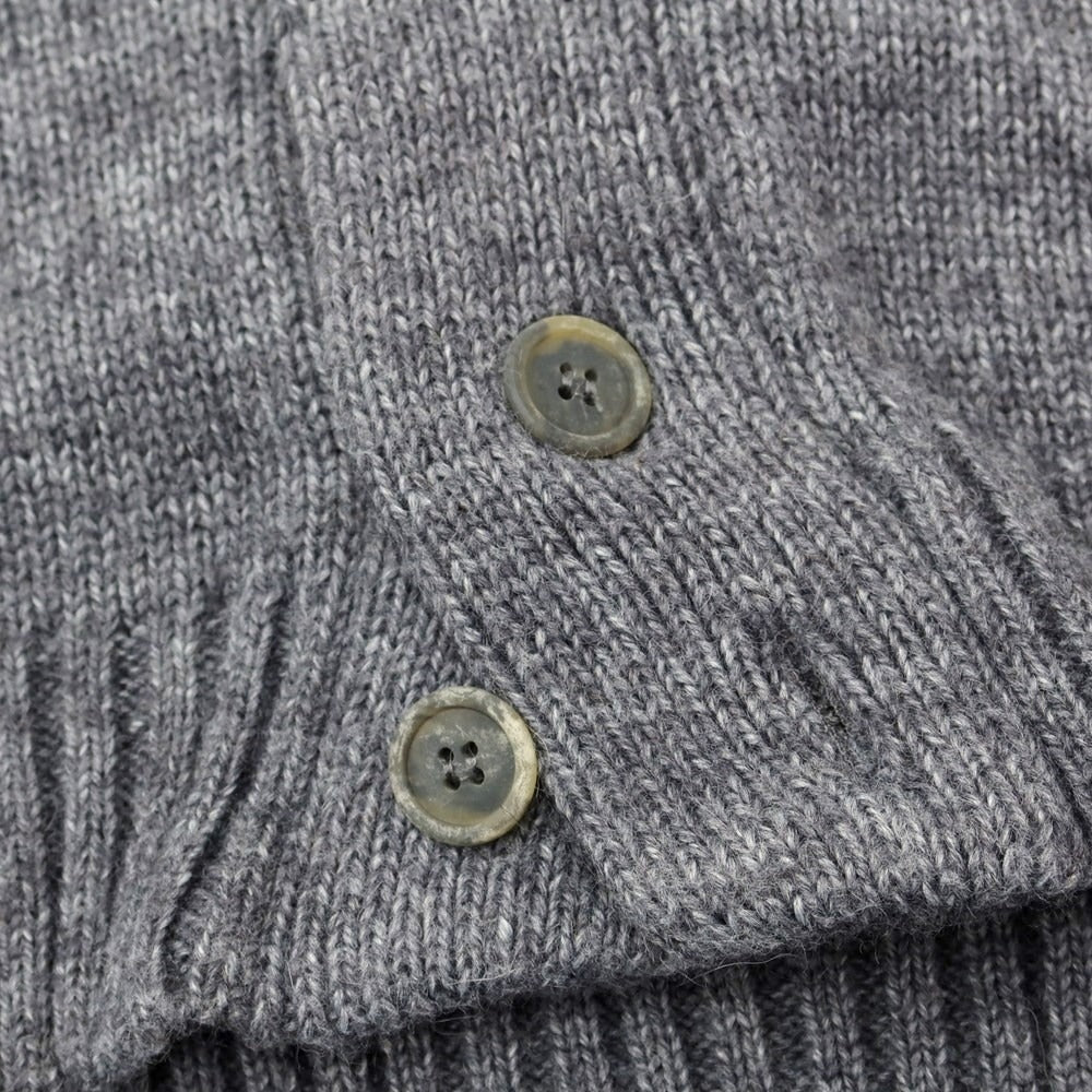 [Used] Barneys New York BARNEYS NEWYORK Mid-gauge shawl collar cardigan, gray [Size 52] [GRY] [A/W] [Condition Rank C] [Men&