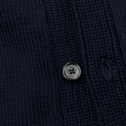 [Used] BLUE WORK TOMORROWLAND Wool knit blouson
 Navy [Size 2] [NVY] [A/W] [Condition Rank C] [Men&