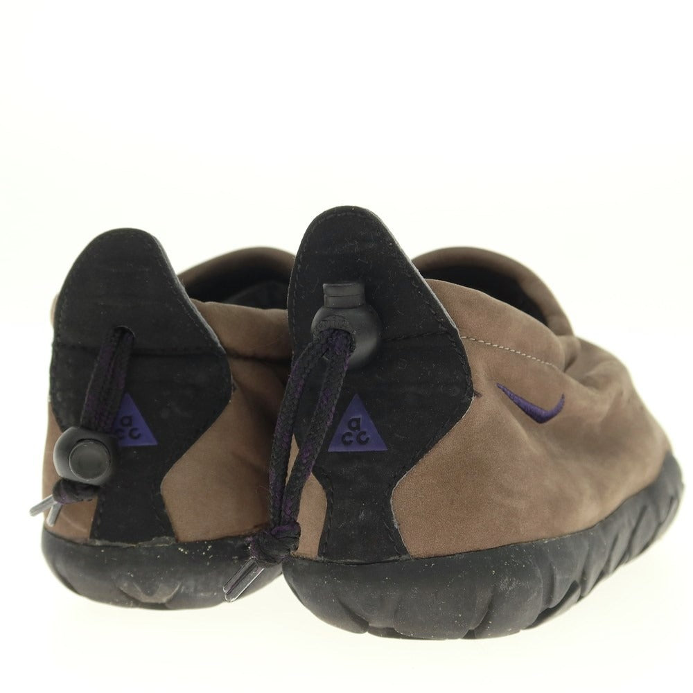 [Used] Nike NIKE AIR MOC Air Moc Nubuck Leather Sneakers Brown Khaki [Size 29cm] [BRW] [S/S/A/W] [Condition Rank C] [Men&