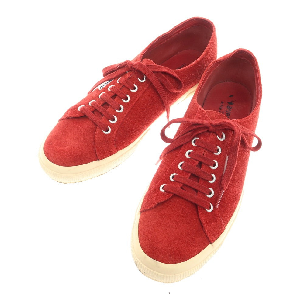 【中古】スペルガ SUPERGA ユナイテッドアローズ別注 スエード スニーカー レッド【サイズ44】【RED】【S/S/A/W】【状態ランクC】【メンズ】【759895】
[EPD]