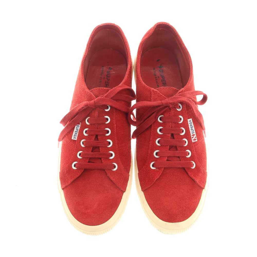 [Used] Superga SUPERGA United Arrows special edition suede sneakers in red [Size 44] [RED] [S/S/A/W] [Condition Rank C] [Men&