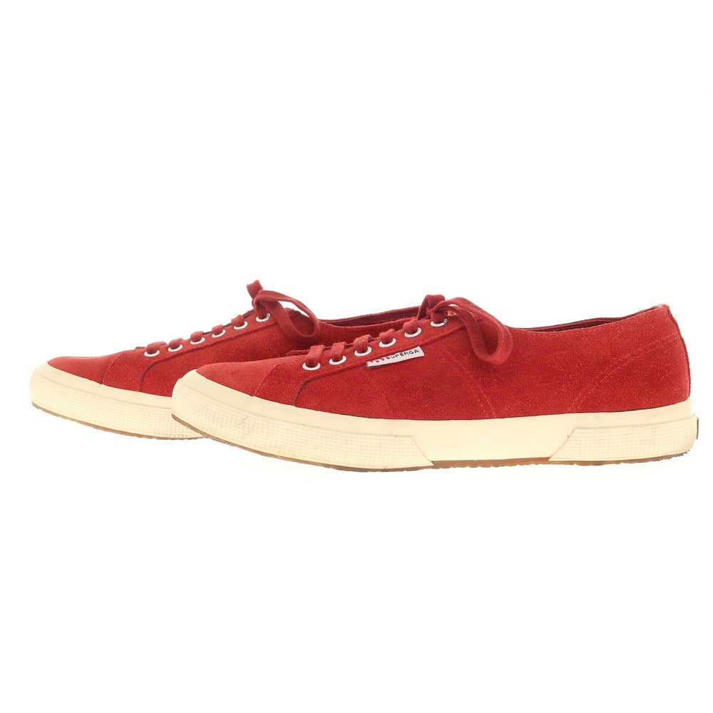 [Used] Superga SUPERGA United Arrows special edition suede sneakers in red [Size 44] [RED] [S/S/A/W] [Condition Rank C] [Men&