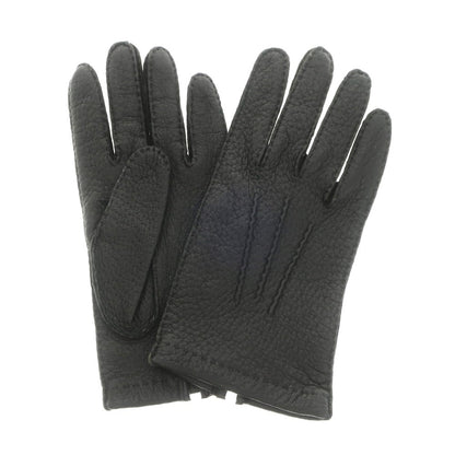 [Used] ROX Peccary Leather Gloves Black [Size 8] [BLK] [A/W] [Condition Rank A] [Men&