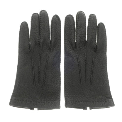 [Used] ROX Peccary Leather Gloves Black [Size 8] [BLK] [A/W] [Condition Rank A] [Men&