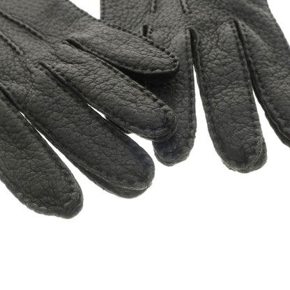 [Used] ROX Peccary Leather Gloves Black [Size 8] [BLK] [A/W] [Condition Rank A] [Men&