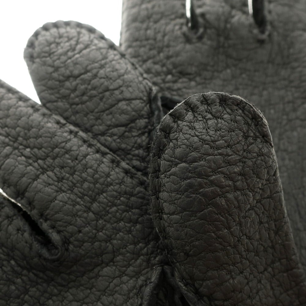[Used] ROX Peccary Leather Gloves Black [Size 8] [BLK] [A/W] [Condition Rank A] [Men&