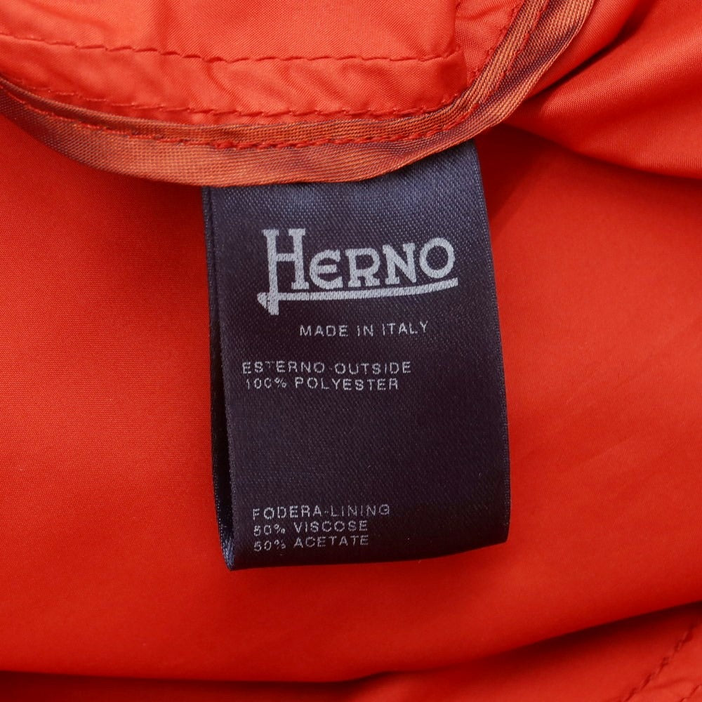 【中古】ヘルノ Herno ポリエステル ステンカラーコート レッド【 表記なし（L位） 】【 状態ランクC 】【 メンズ 】
[DPD]