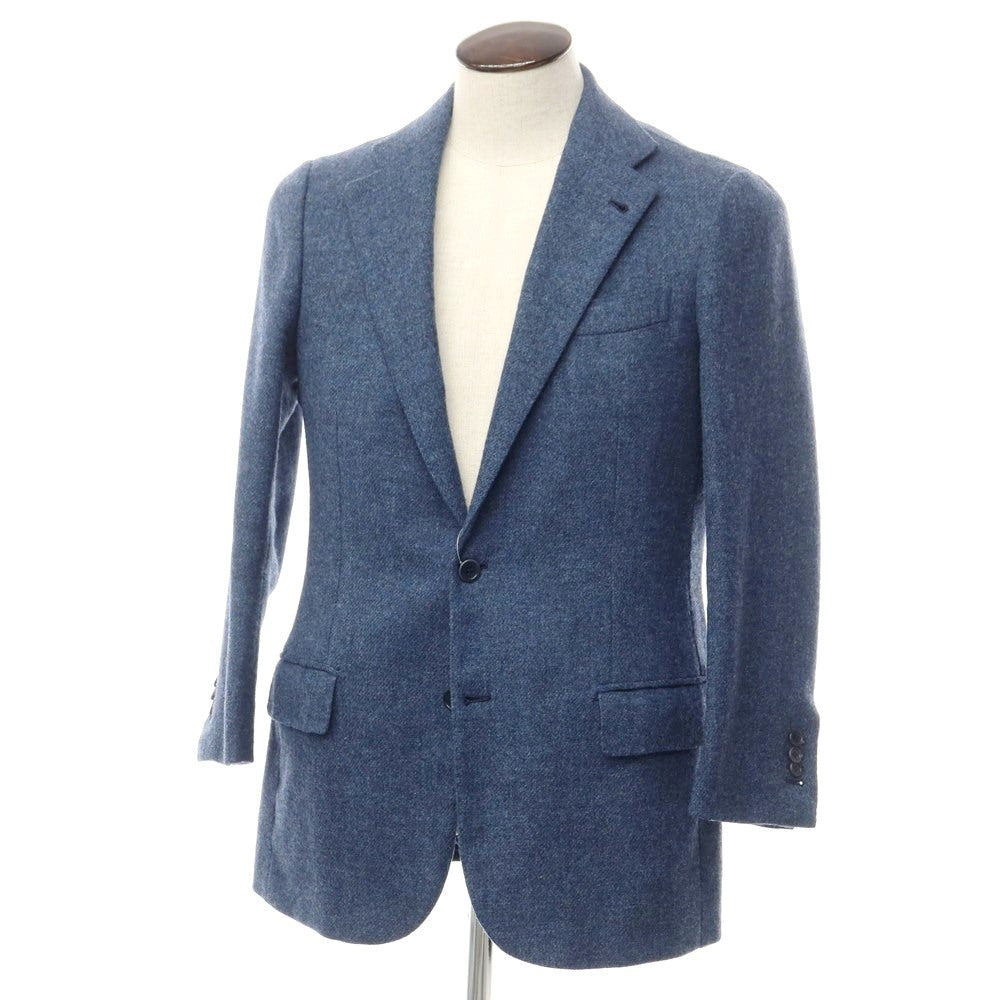 [Used] Orazio Luciano Tweed wool check tailored jacket in blue [Size 50] [BLU] [A/W] [Condition Rank B] ​​[Men&