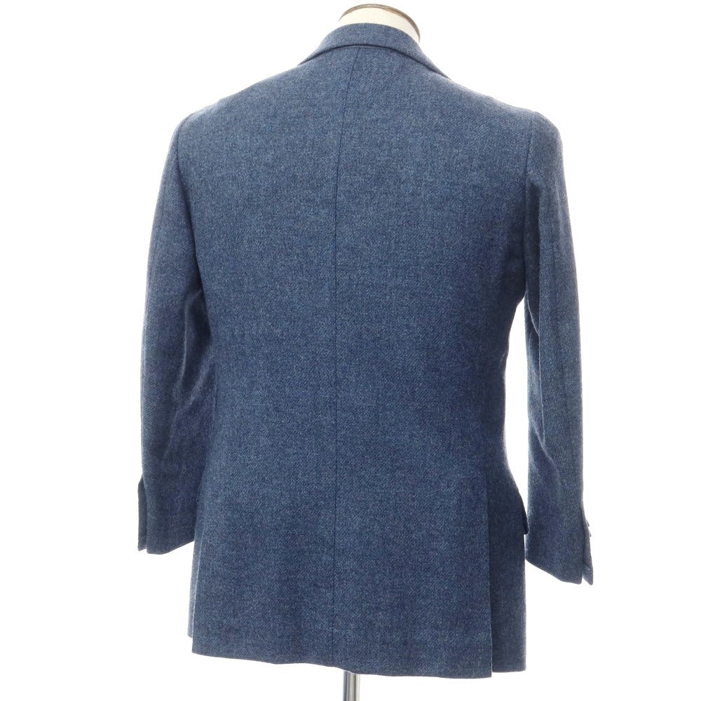 [Used] Orazio Luciano Tweed wool check tailored jacket in blue [Size 50] [BLU] [A/W] [Condition Rank B] ​​[Men&