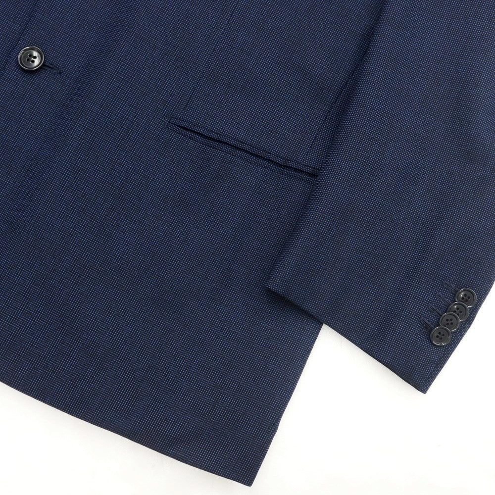 [Used] GIANNI CAMPAGNA wool 3-button suit, navy [48] [Condition rank D] [Men&