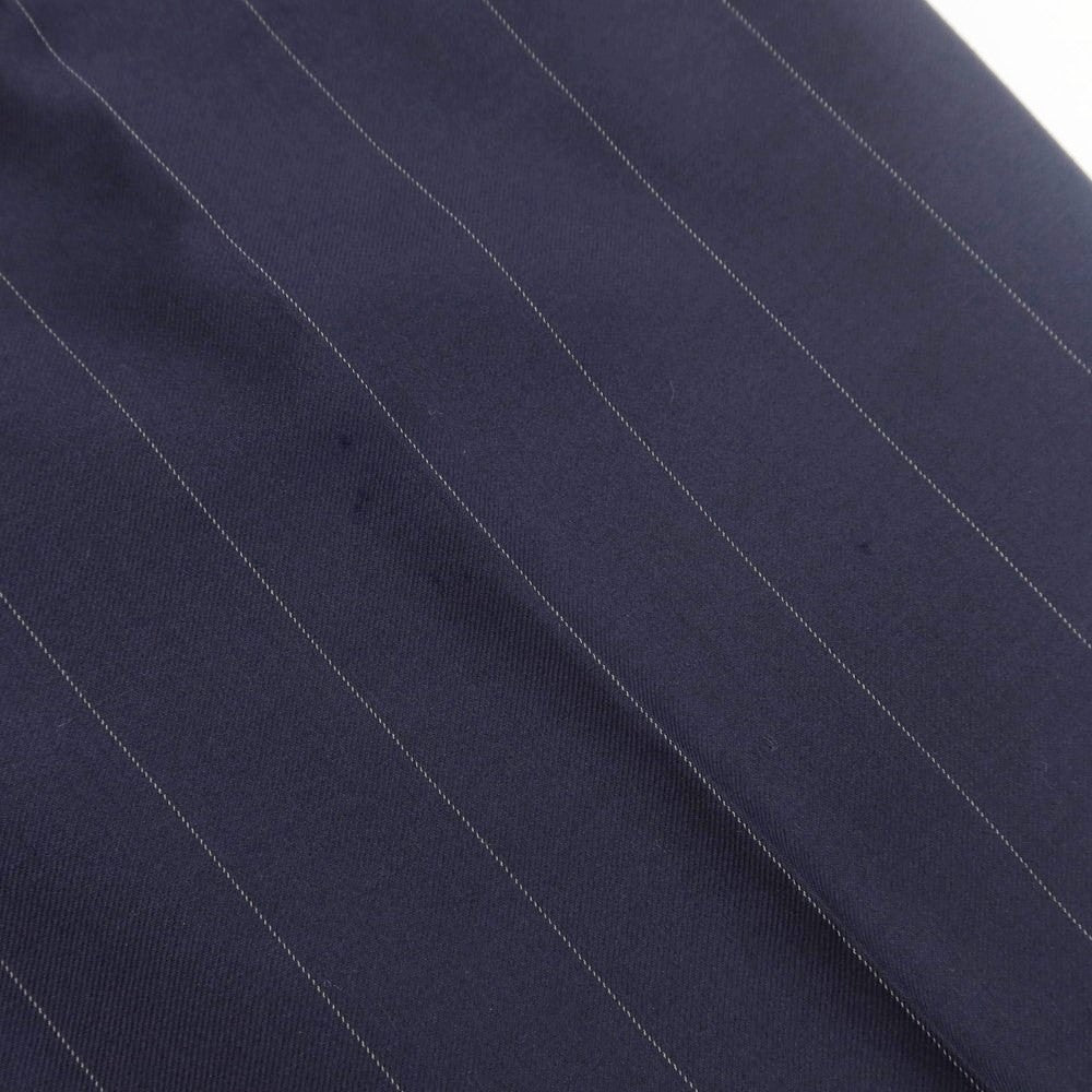 [Used] Stefano de Chiara Wool Striped Double Breasted Suit Navy x White [48] [Condition Rank D] [Men&