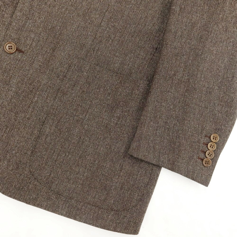 [Used] Kiton wool 3-button suit, brown [No size indicated (approximately XL)] [Condition rank D] [Men&