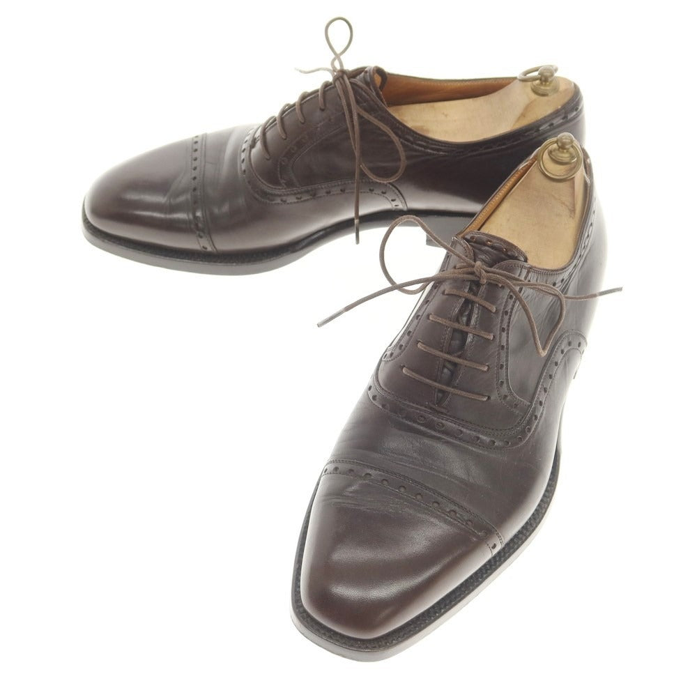 [Used] Stefano Bemer Quarter Brogue Dress Shoes Dark Brown [Size 39 1/2] [BRW] [S/S/A/W] [Condition Rank B] ​​[Men&