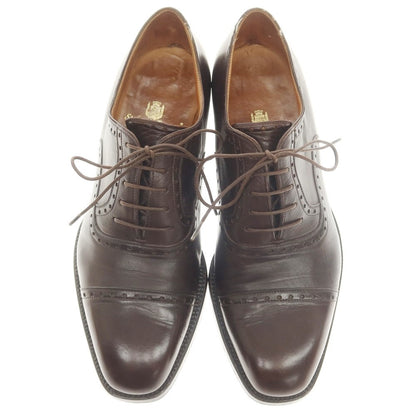 [Used] Stefano Bemer Quarter Brogue Dress Shoes Dark Brown [Size 39 1/2] [BRW] [S/S/A/W] [Condition Rank B] ​​[Men&