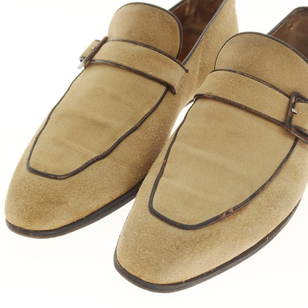 [Used] Enzo Bonafe Bassett Walker Custom Suede Loafers Beige [Size 6 1/2] [BEI] [S/S/A/W] [Condition Rank D] [Men&