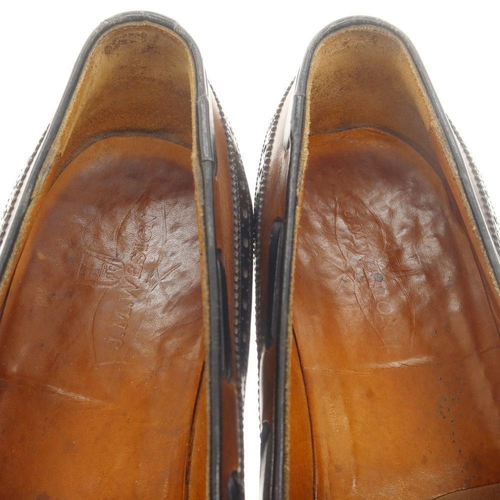 [Used] JM WESTON Wingtip Tassel Loafers Brown x Black [Size 7 1/2 E] [BRW] [S/S/A/W] [Condition Rank C] [Men&