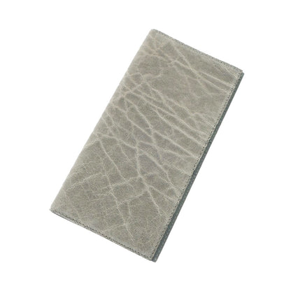 [Used] Almedo elephant leather long wallet, khaki gray x grayish green [GRY] [S/S/A/W] [Condition rank B] ​​[Men&