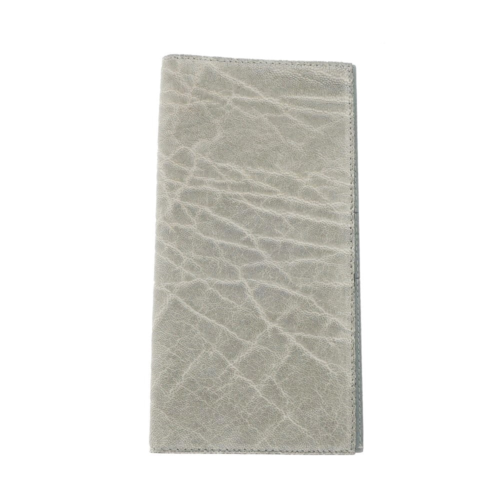 [Used] Almedo elephant leather long wallet, khaki gray x grayish green [GRY] [S/S/A/W] [Condition rank B] ​​[Men&
