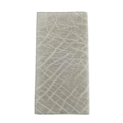 [Used] Almedo elephant leather long wallet, khaki gray x grayish green [GRY] [S/S/A/W] [Condition rank B] ​​[Men&