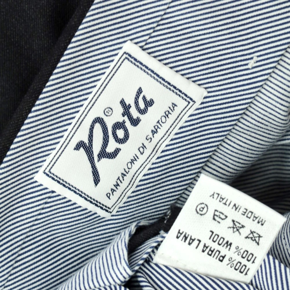 [Used] ROTA Wool Dress Slacks Pants Charcoal Gray [Size 50] [GRY] [A/W] [Condition Rank B] ​​[Men&