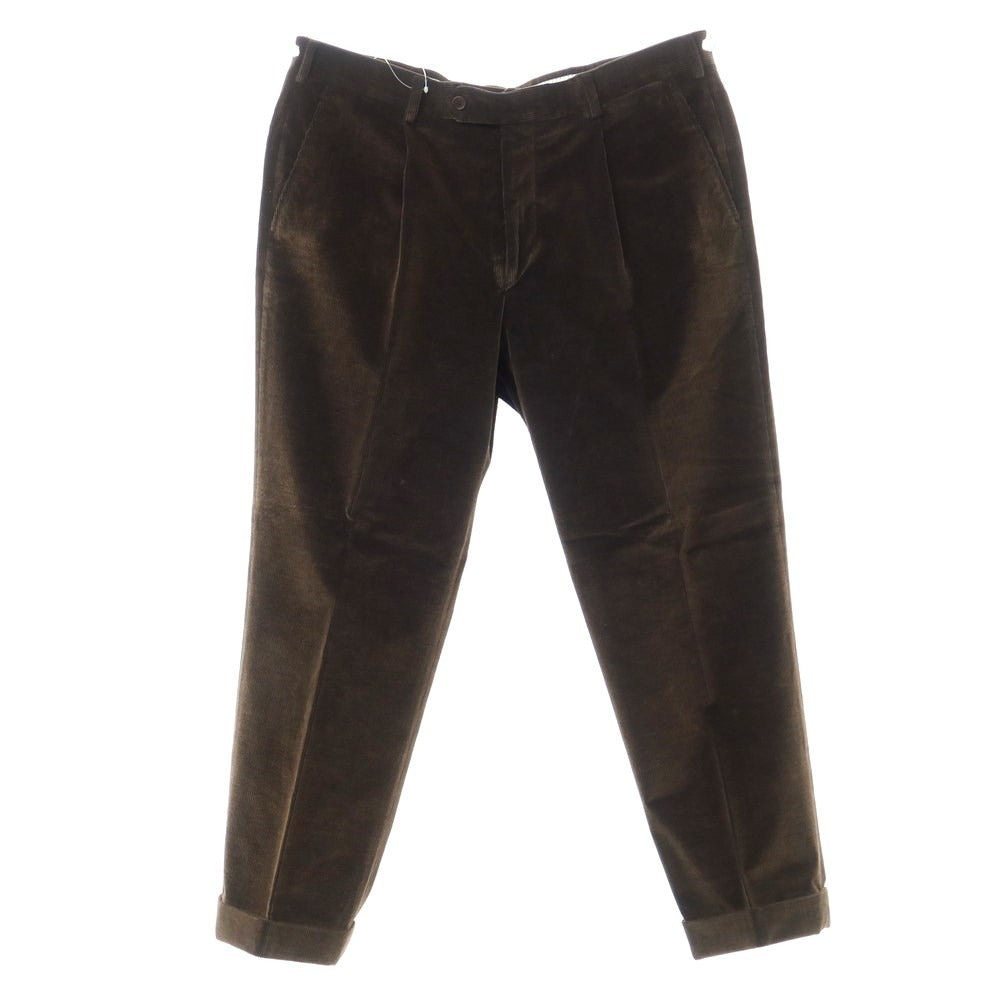[Used] Belvest Cotton Corduroy Pants Brown [Size not specified (approximately XL)] [BRW] [A/W] [Condition Rank B] ​​[Men&