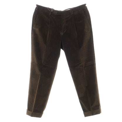 [Used] Belvest Cotton Corduroy Pants Brown [Size not specified (approximately XL)] [BRW] [A/W] [Condition Rank B] ​​[Men&