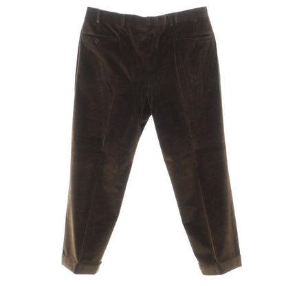[Used] Belvest Cotton Corduroy Pants Brown [Size not specified (approximately XL)] [BRW] [A/W] [Condition Rank B] ​​[Men&