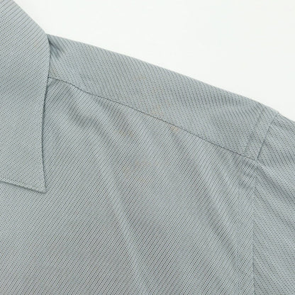 [Used] Brioni Cotton Semi-Wide Collar Dress Shirt, Gray [Size 40] [GRY] [S/S/A/W] [Condition Rank B] ​​[Men&