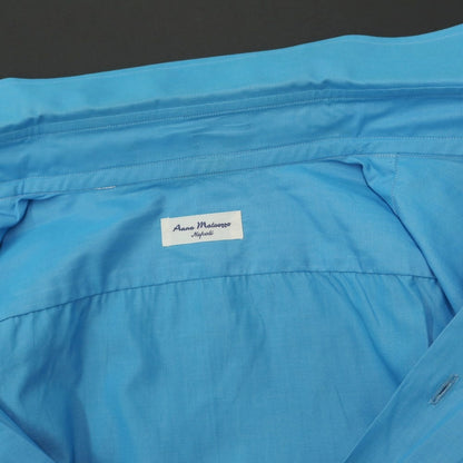 [Used] Anna Matuozzo Cotton Regular Collar Casual Shirt Blue [Size -] [BLU] [S/S/A/W] [Condition Rank B] ​​[Men&