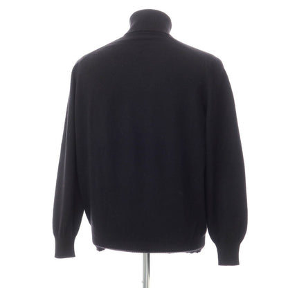 [Used] Brunello Cucinelli High Gauge Wool Cashmere Turtleneck Knit Black [Size 46] [BLK] [A/W] [Condition Rank C] [Men&